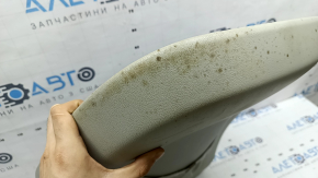 Rear passenger seat trim Volvo XC90 16-26, gray, dry cleanable, scratched