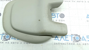Front right headrest Volvo XC90 16-26, grey leather, dry-cleanable
