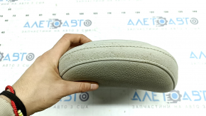 Front right headrest Volvo XC90 16-26, grey leather, dry-cleanable