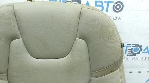 Volvo XC90 16-17 passenger seat back upholstery, grey leather, heated, dry cleanable