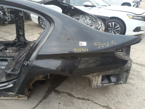 Quarter wing rear left BMW 5 G30 17-23 on the body, graphite