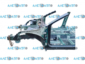 Front left quarter panel of Toyota Camry v70 18-24 on the body, blue