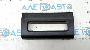 Front upper center console trim Hyundai Tucson 25-26 black, without USB Hub and cigarette lighter