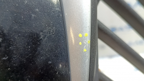 Lower grille of the front bumper of the Kia Niro 17-19 HEV, PHEV under fog lights and radar, sand, non-factory holes, scratches and nicks on the moldings