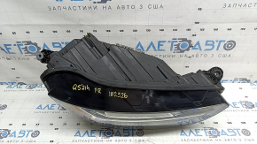 Front right headlight assembly for Audi Q5 80A 21-25 LED, needs polishing, scratches, yellowing LED