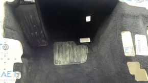 Front floor covering BMW 5 G30 17-20 black, for cleaning