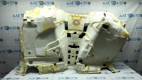 Front floor covering BMW 5 G30 17-20 black, for cleaning