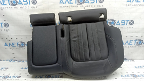 Rear seat cushion upholstery, 2nd row, left, Audi Q5 80A 21-25, black leather