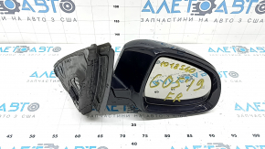 Right side mirror assembly BMW X5 G05 19-23 5 pins, turn signal, heating, memory, BSM, graphite
