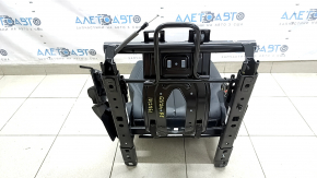 Backrest of the rear row of seats, 2nd row, right, Audi Q5 80A 21-25, black leather, mechanical, with a lower frame, dry-cleanable rear side