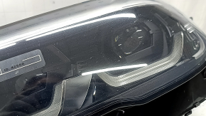 Front left headlight complete BMW X5 G05 19-23 LED, without fastening, scratch, needs polishing