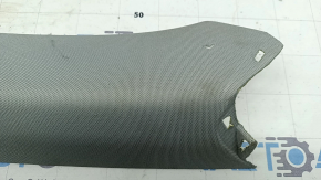 Left rear pillar trim in front of the window, Audi Q5 80A 18-25, gray, needs dry cleaning, fabric tears