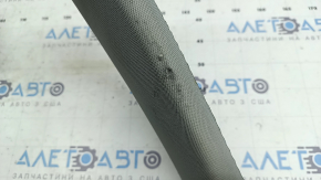 Left rear pillar trim in front of the window, Audi Q5 80A 18-25, gray, needs dry cleaning, fabric tears