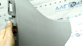 Rear pillar trim behind the left window Audi Q5 80A 18-25 gray, scratches, for dry cleaning