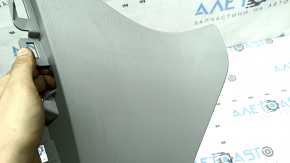 Rear pillar trim behind the left window Audi Q5 80A 18-25 gray, scratches, for dry cleaning