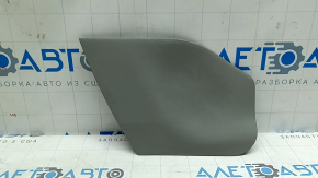 Left side center console trim Kia Niro 17-22 HEV, PHEV light gray
