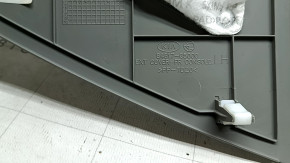 Left side center console trim Kia Niro 17-22 HEV, PHEV light gray