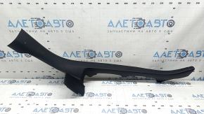 Inner rear right door sill trim Audi Q5 80A 18-25 black, scratched