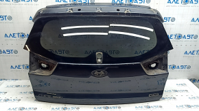 Naked trunk door with glass Kia Niro 17-19 blue B4U, chips, scratches