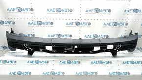 Bare rear bumper BMW X5 G05 19-23 structure for parking sensors, filed down, scratches, dents