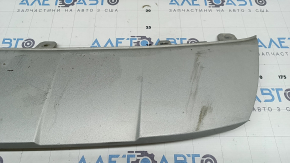 Front bumper lip trim for Audi Q5 80A 21-25, grey, scratches, chips, broken fasteners, cracked