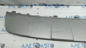 Front bumper lip trim for Audi Q5 80A 21-25, grey, scratches, chips, broken fasteners, cracked