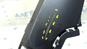 Rear bumper lip BMW X5 G05 19-23 for parking sensors, graphite, scratches, dents, broken mount