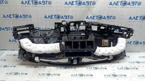 Torpedo front panel with AIRBAG Kia Niro 17-19 HEV, PHEV light gray, under the central speaker