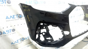 Bare front bumper Audi Q5 80A 21-25 without Park Assist and headlight washers, without tow hook cap, black, worn
