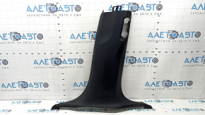 Lower right center pillar trim BMW X5 G05 19-26 black under the air duct, worn