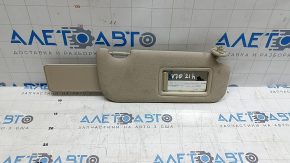 Right visor Toyota Camry v70 21-24 beige, dry cleanable