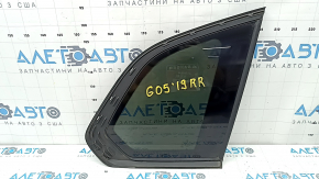 Rear right window, blind glass, BMW X5 G05 19-26, tinted, sooty