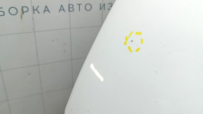 Bare hood Audi A3 22-26 aluminum white LY9C, chips