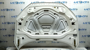Bare hood Audi A3 22-26 aluminum white LY9C, chips