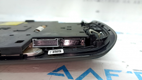 Front light for BMW X5 G05 19-22 for panoramic lights, black, without cover, sooty