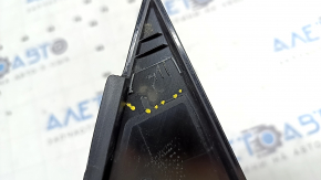 Molding door corner outer front right Audi Q5 80A 18-25 black gloss, scratches, broken fastener