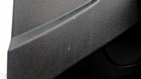 Door trim, front right card, Audi Q5 80A 21-25, black leather, black armrest, with overlays, scratches
