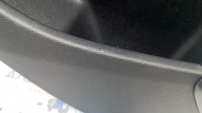 Door trim, rear left card, Audi Q5 80A 18-25, black leather, black armrest, with overlays, worn