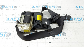 Driver's seat belt with squib BMW X5 G05 19-26 black, for cleaning, melted