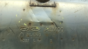 Muffler rear part with barrel Kia Niro 17-22 HEV, PHEV crushed