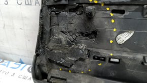 The lower rear right door trim of the Audi Q5 80A 21-25 is painted, after repair, cracked