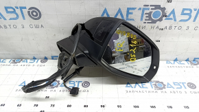 Right side mirror assembly Audi Q5 80A 18-25 8 pins, turn signal, BSM, heated, black