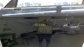 Bare front left door Audi Q5 80A 18-25 black LY9B, with limiter and limiter boot, painted 0.25, limiter insert scrolls