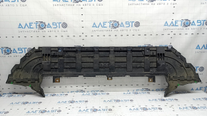 The front bumper protection of Volvo XC90 16-26 is worn and dented