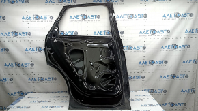 Bare rear left door Audi Q5 80A 19-25 black LY9B, with limiter and limiter boot, painted 0.25, butt, limiter insert scrolls
