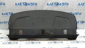 The rear shelf of the Audi A3 22-26 is black and melted
