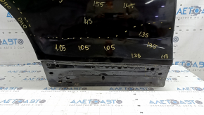 Bare rear right door of Audi Q5 80A 19-25 black LY9B, with a limiter and a limiter boot, after repair, the paint has swelled, the limiter insert is scrolling