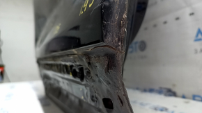 Bare rear right door of Audi Q5 80A 19-25 black LY9B, with a limiter and a limiter boot, after repair, the paint has swelled, the limiter insert is scrolling