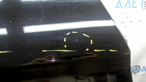 Bare rear right door of Audi Q5 80A 19-25 black LY9B, with a limiter and a limiter boot, after repair, the paint has swelled, the limiter insert is scrolling