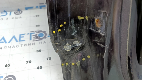 Bare rear right door of Audi Q5 80A 19-25 black LY9B, with a limiter and a limiter boot, after repair, the paint has swelled, the limiter insert is scrolling